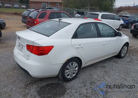2010 Kia Forte Ex z USA, uszkodzony, nr VIN KNAFU4A21A5097183
